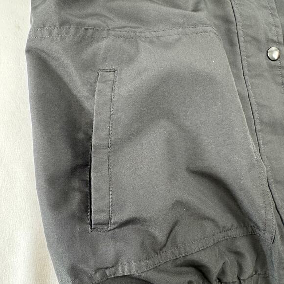 Volcom Womens Jacket Hooded Black Size Small Mesh Lined Water Resistant - Picture 10 of 14